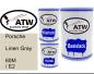 Preview: Porsche, Linen Gray, 60M / E2: 500ml Lackdose + 500ml Klarlack + 250ml Härter - Set, von ATW Autoteile West.
